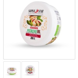 کرم مرطوب کننده کاسه ای حاوی روغن پسته سوپر استار-145647