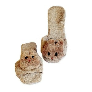 صندل عروسکی حوله ای در سه رنگ شتری و سرمه ای و صورتی-102941