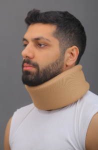 گردنبند طبی نرم صادراتی چیپسو CHIPSO کدCO110 ضد حساسیت رنگ کرم