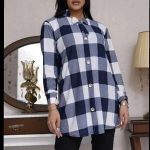 بلوز چهار خانه-71674