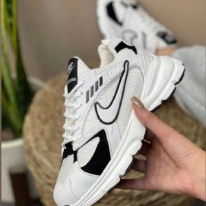 کتانی سفید مشکی نایک , nike-113852