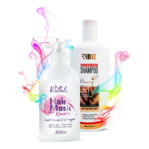 پکیج مخصوص موهای رنگ شده و کراتینه