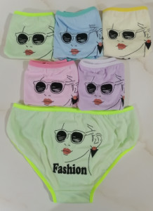 لباس زیر زنانه ( شورت نخی) در رنگبندی طرح فشن-115569