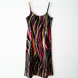 پیراهن زنانه ساتن سایز 32 تا 62 طرح متنوع-112790