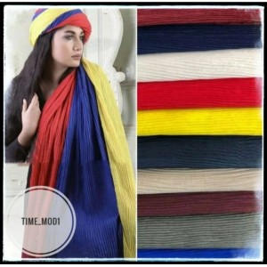 شال پلیسه نخی