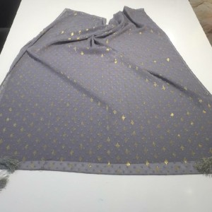 شال مجلسی طلاکوب