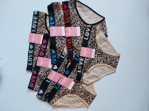 شورت پلنگی زنانه وارداتی سایز L,XL,2XL