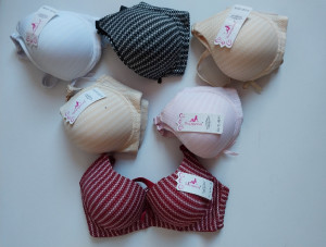 سوتین زنانه اسفنجی فنر دار وارداتی